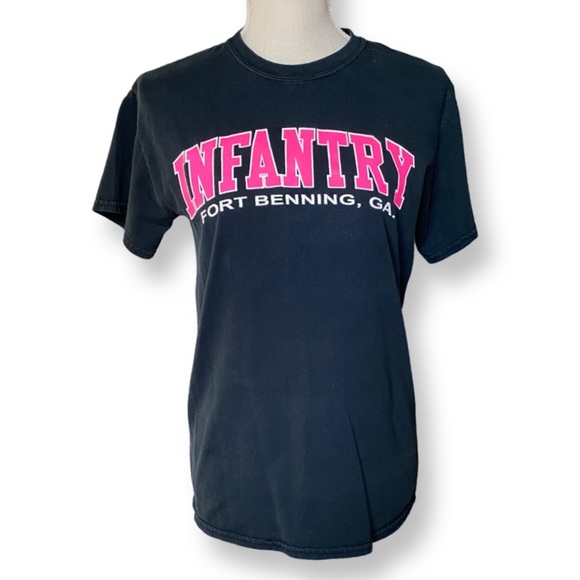 Gildan | U.S. Army | “Infantry” | Fort Benning, GA|Women’s Short-Sleeve T-Shirt - Picture 1 of 12